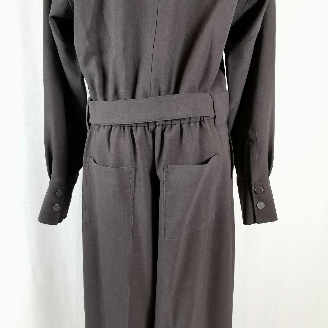 極美品 タグ付き 直近モデル シャツカラーオールインワン