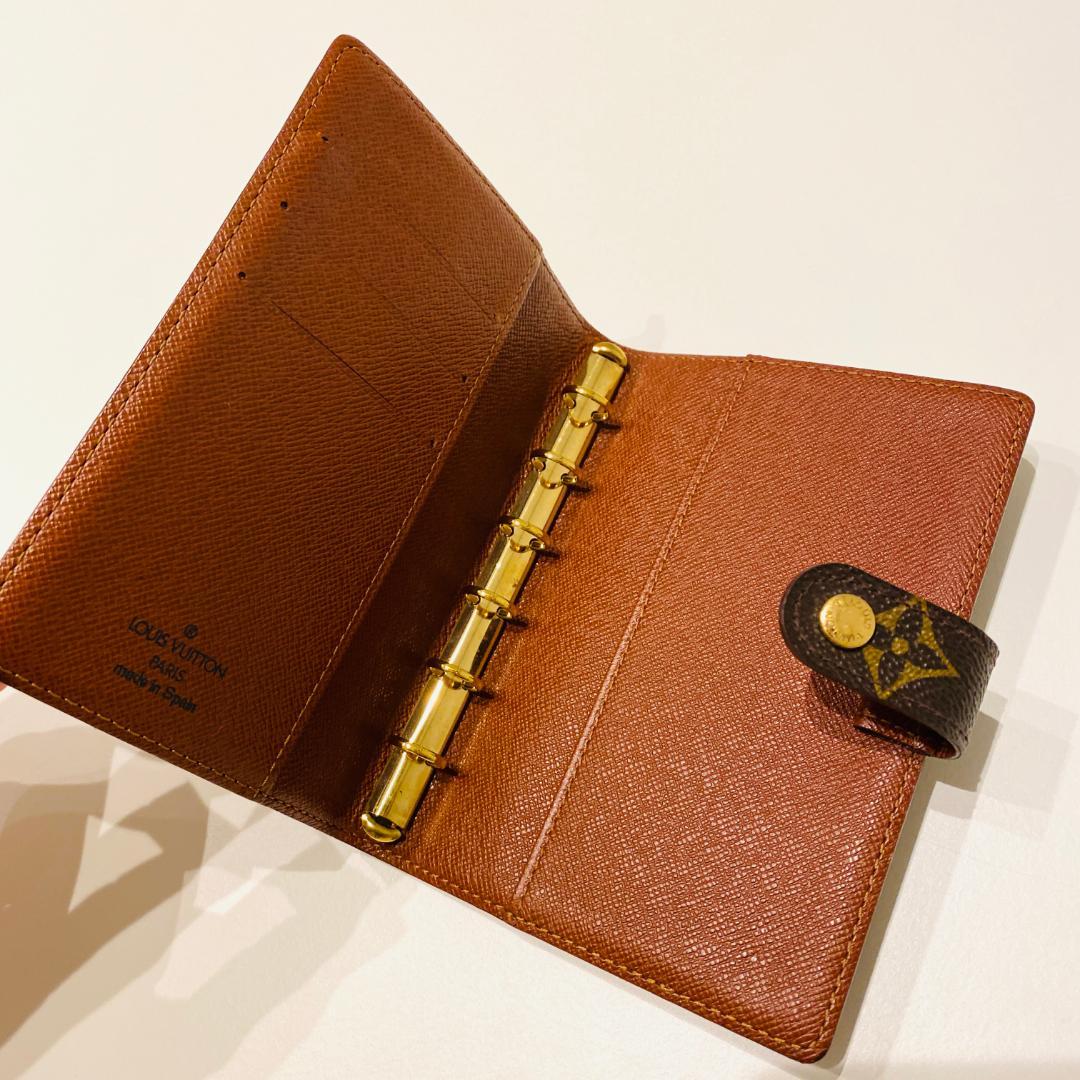 LOUIS VUITTON ルイ ヴィトン モノグラム 手帳カバー 手帳カバー