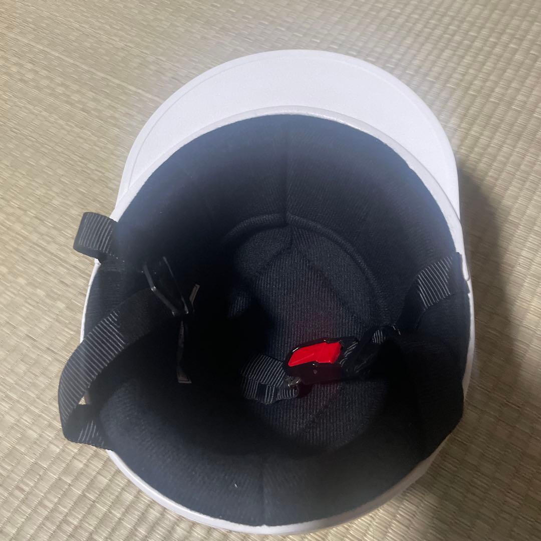 adidas柄 ヘルメット　半キャ