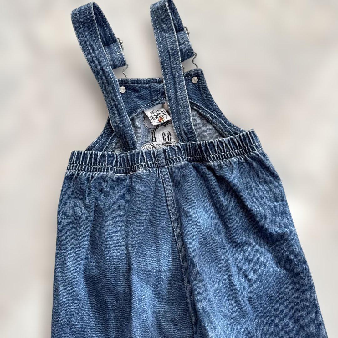 ミニー・マウス カーディガンとオーバーオールセット