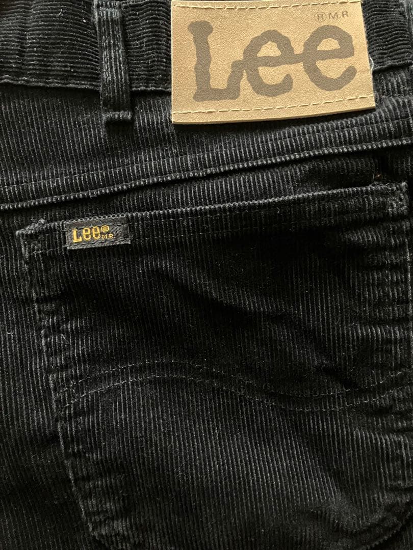 Lee 200-2801 80s ブラック コーデュロイ 36×30
