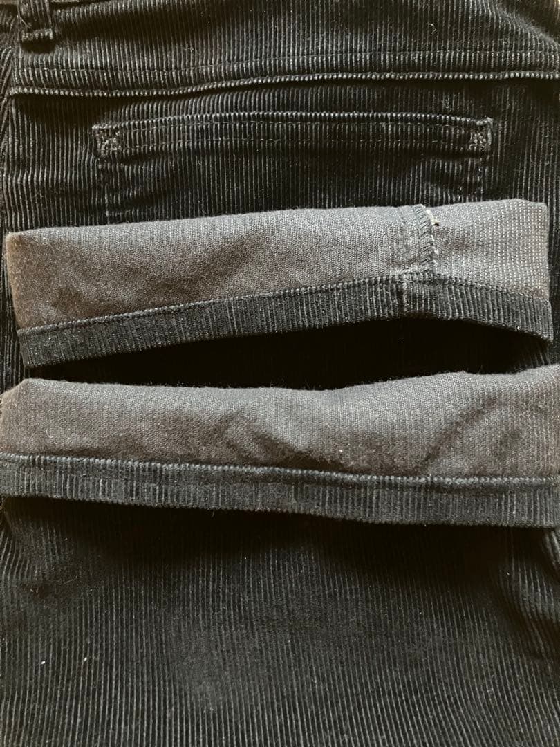 Lee 200-2801 80s ブラック コーデュロイ 36×30