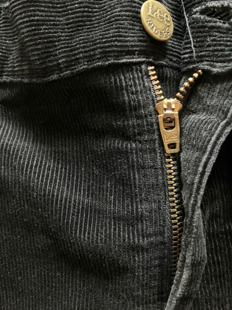 Lee 200-2801 80s ブラック コーデュロイ 36×30