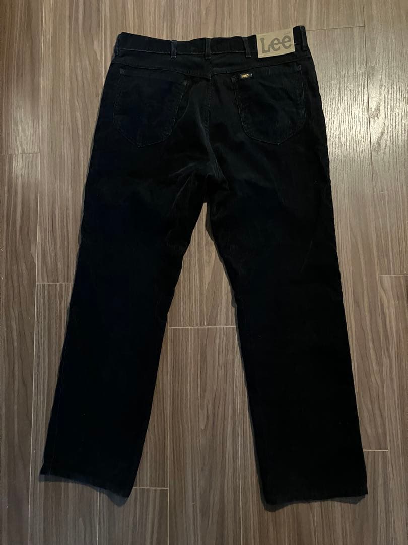 Lee 200-2801 80s ブラック コーデュロイ 36×30