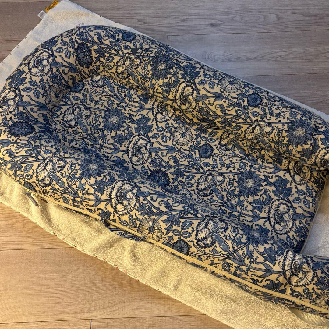 ドッカトットDOCKATOT Deluxe+ Dock ピンク&ローズ　モリス柄