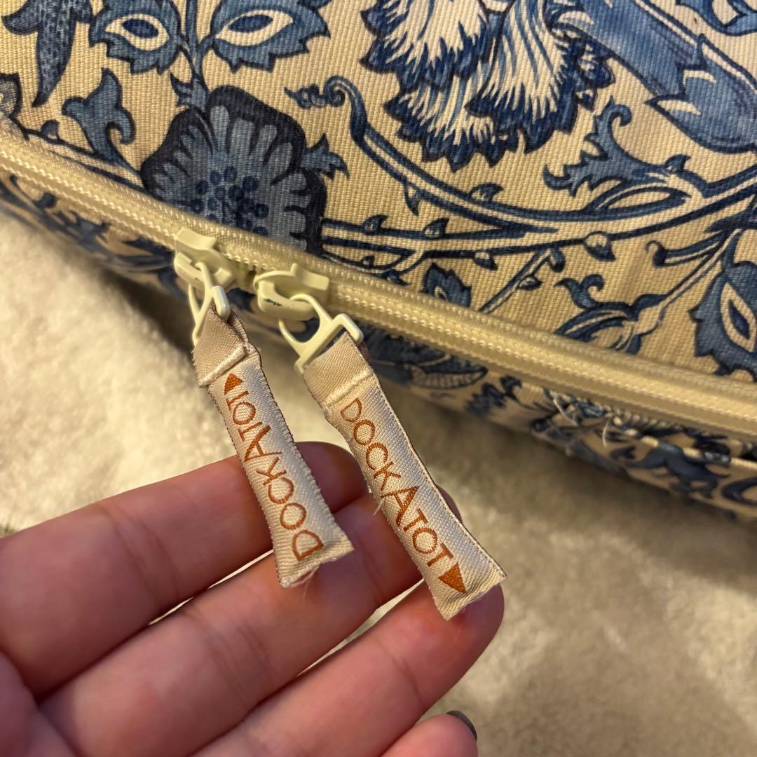 ドッカトットDOCKATOT Deluxe+ Dock ピンク&ローズ　モリス柄