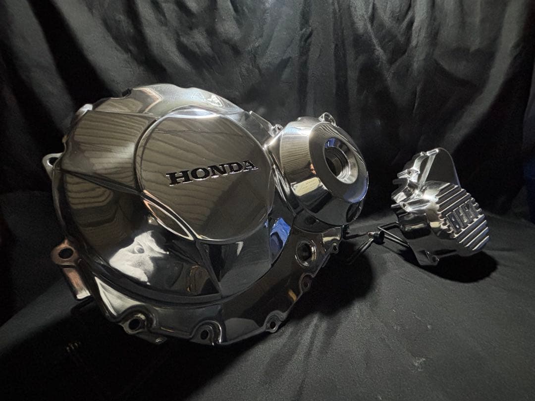 バフ工房 CB400SF NC42(NC31) クラッチカバー&スターターカバー