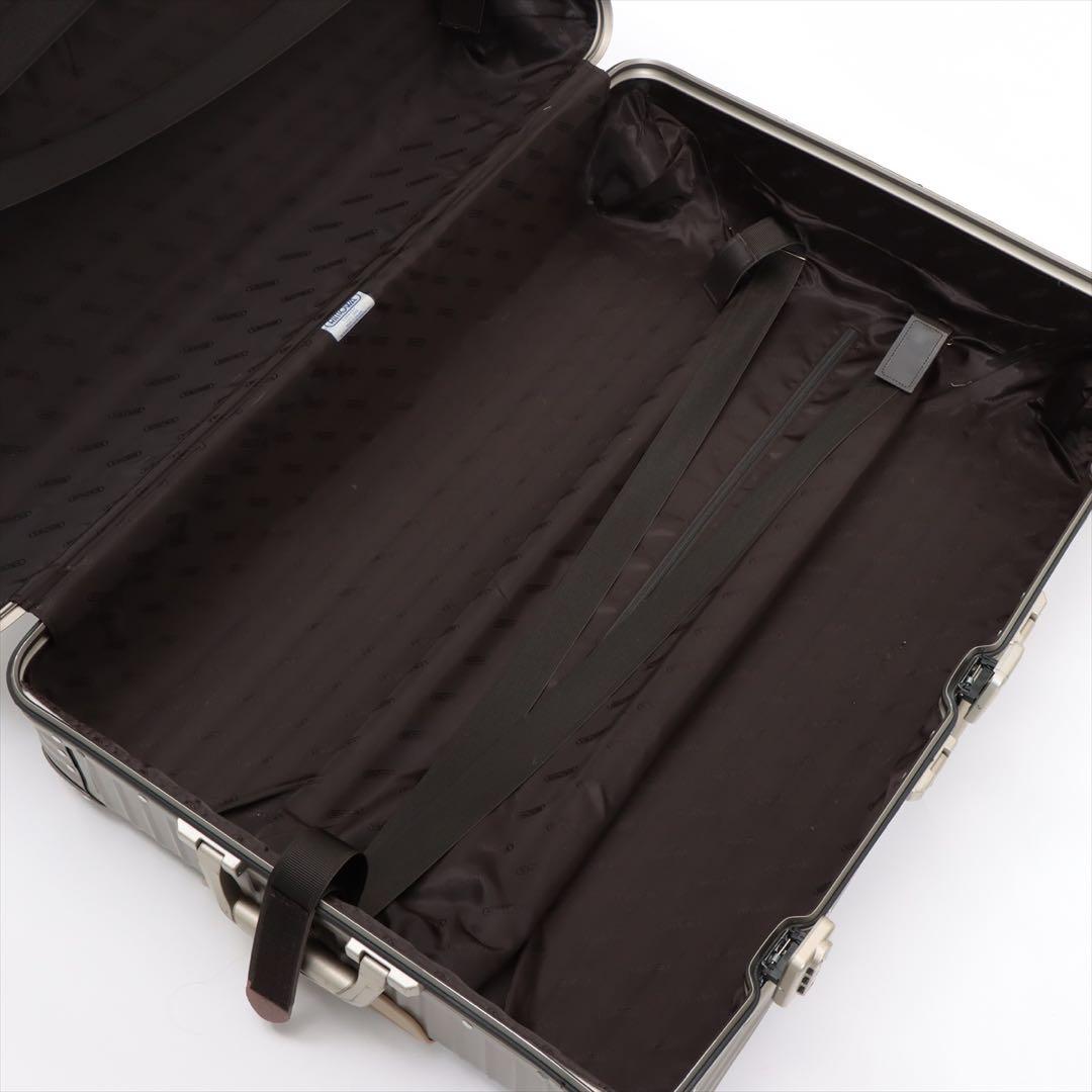 リモワ トパーズ チタニウム アルミニウム キャリーケース シャンパンゴールド