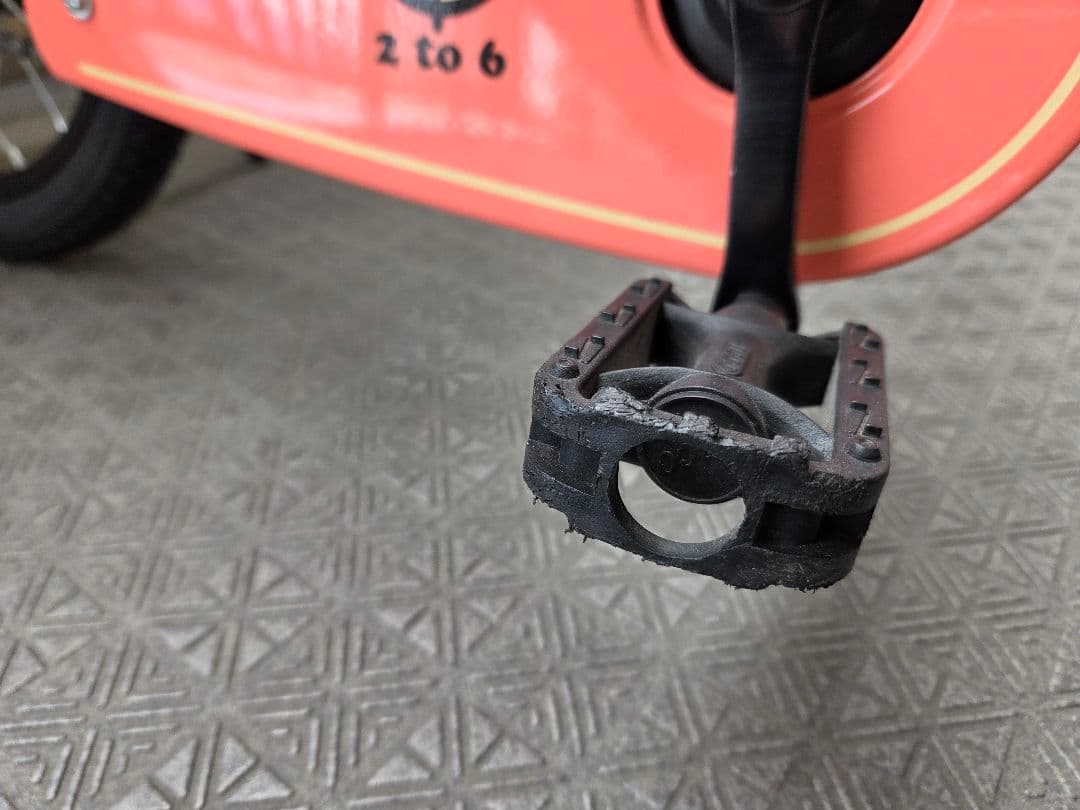 ピープル いきなり自転車 かじとり式 14インチ【ピュアローズ】美品