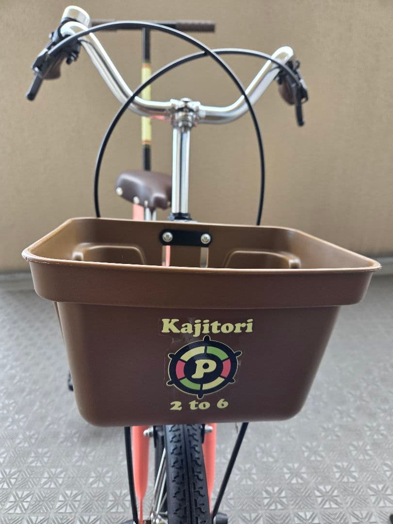 ピープル いきなり自転車 かじとり式 14インチ【ピュアローズ】美品