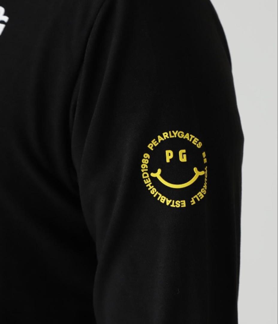 新品 パーリーゲイツ ラグウォームプレミア ハイネックカットソー(5)L/濃紺