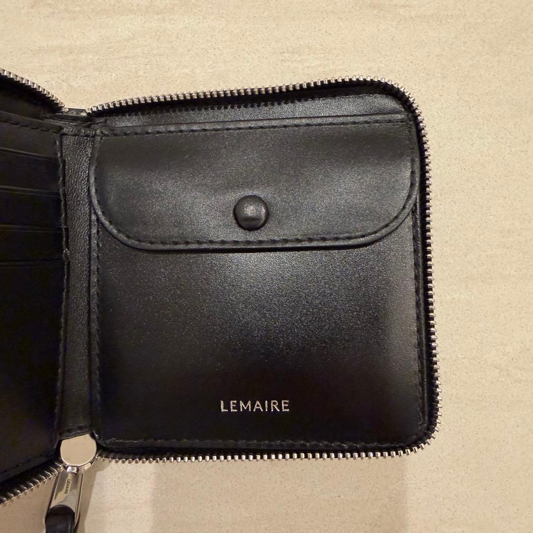 LEMAIRE ブラック 二つ折り財布