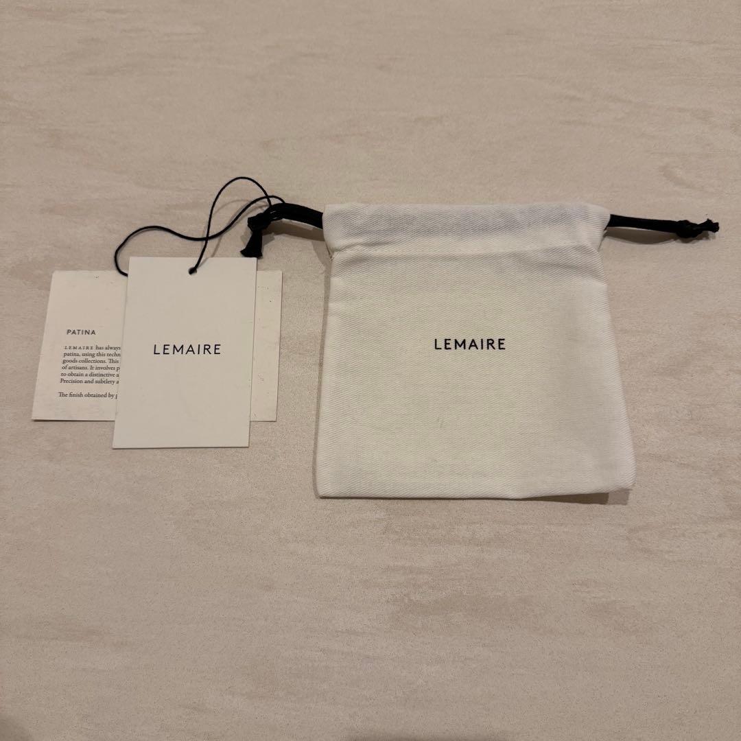 LEMAIRE ブラック 二つ折り財布