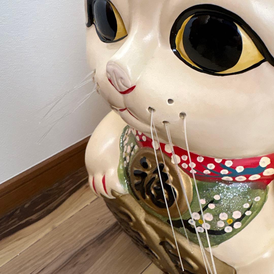 招き猫　貯金箱　超特大　44cm