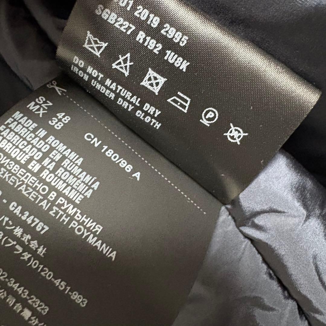 美品⬛︎PRADA⬛︎プラダ⬛︎ウールコート⬛︎ダークネイビー⬛︎48