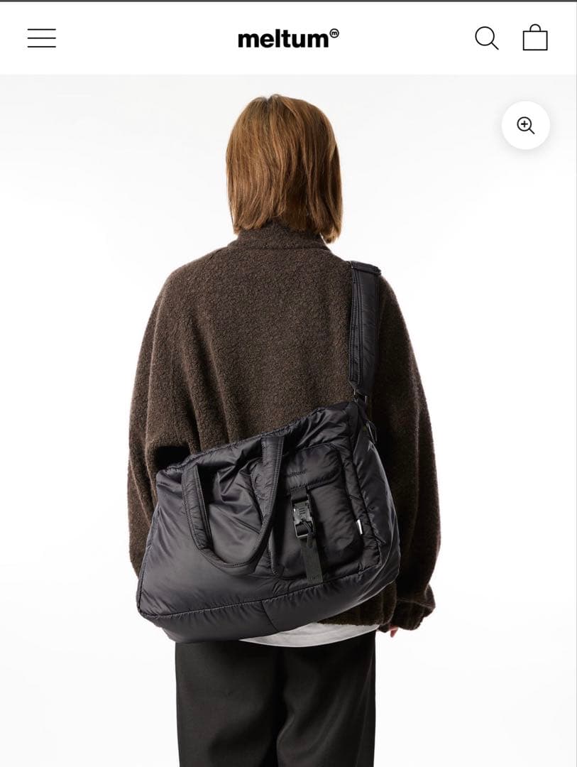 バッグ meltum PADDING SHOULDER BAG