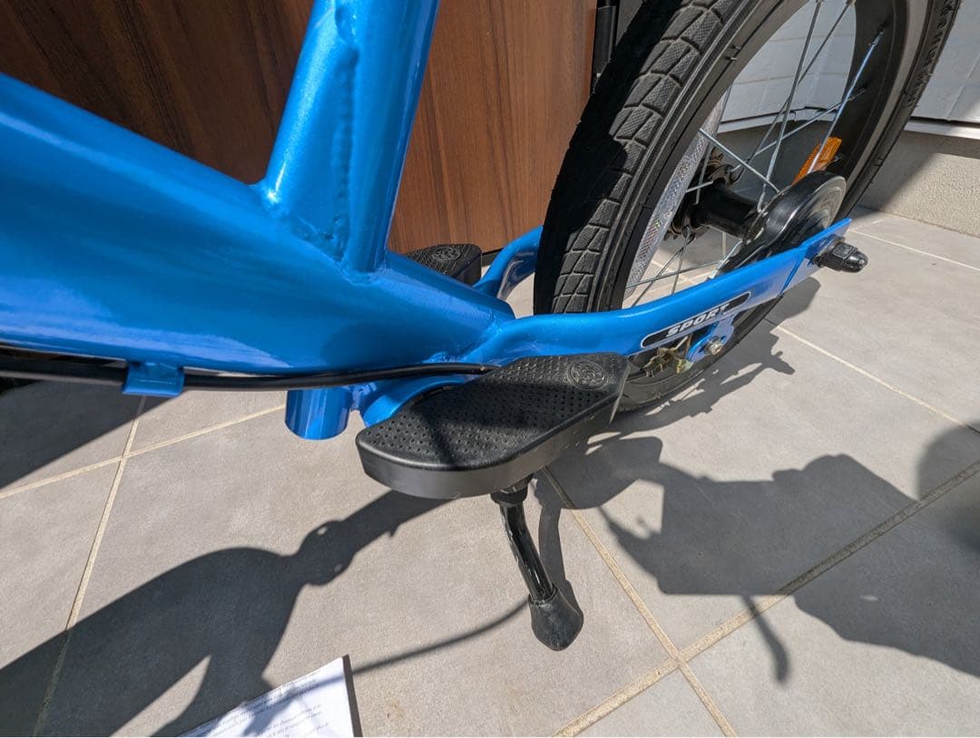 STRIDER 14x ブルーキッズバイク 室内保管