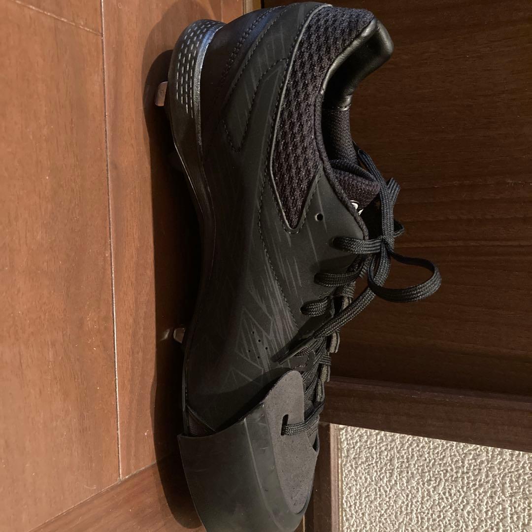 アシックス　ネオリバイブ4 ブラック 26センチ　金属　両足P革付き