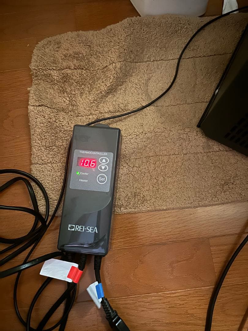 美品　レイシークーラー180EXA + サーモコントローラーセット