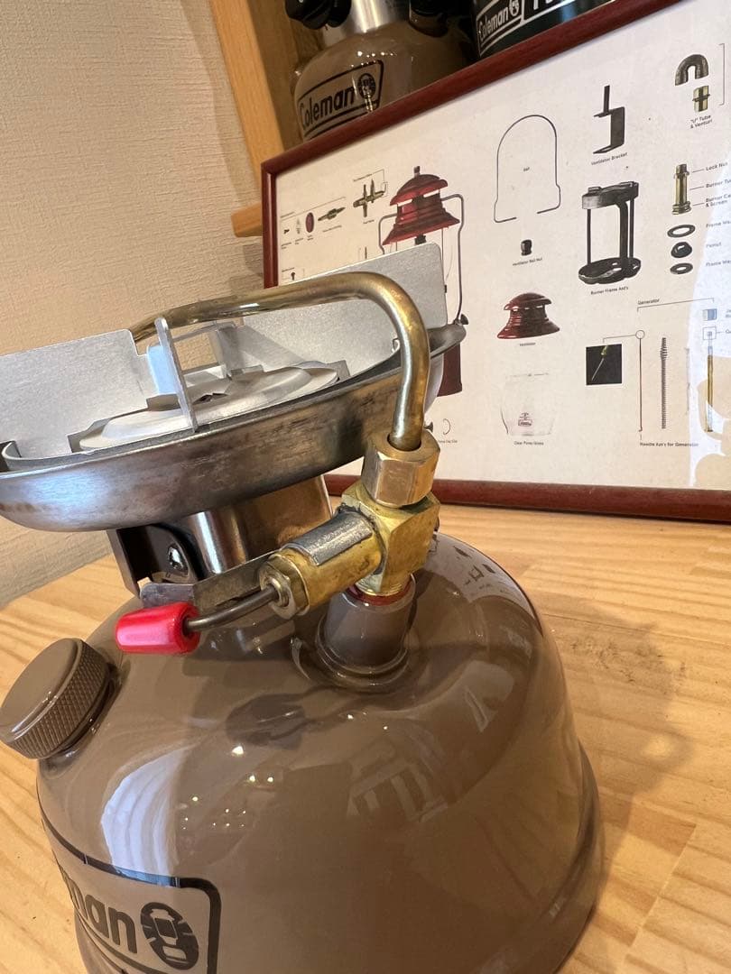 【超美品】コールマン　スポーツスター　508A ダークベージュカスタム