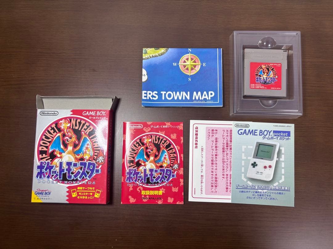 ポケットモンスター 赤 ゲームボーイ　レッド