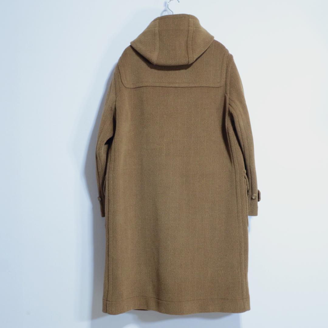 超極上品 チベット社製ムーアブルックカットパイル ダッフルコート Hブラウン M