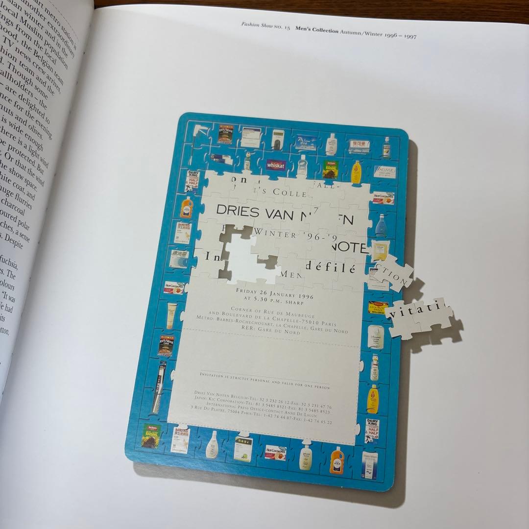 Dries Van Noten（ドリス・ヴァン・ノッテン）直筆サイン入り