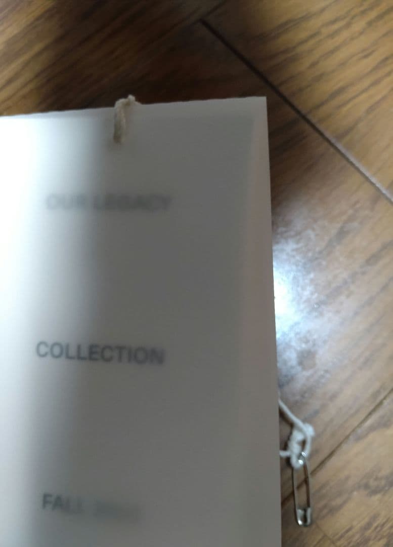 【予約済】【新品】Our Legacy FLOSS SCARF A4258FO