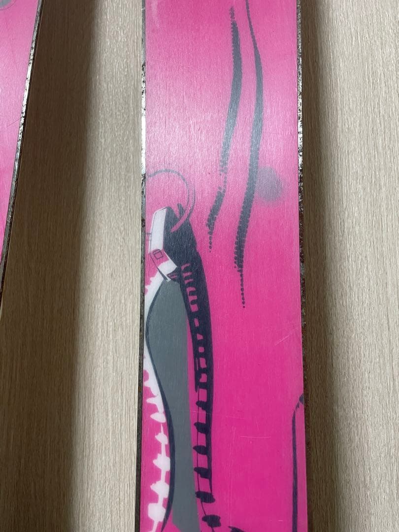 Head スキー板ストックセット ホワイト 155cm 女の子