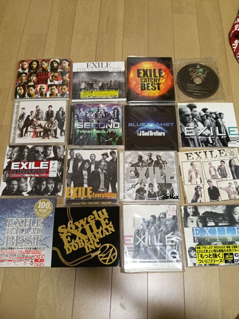 EXILE CD DVD 雑誌 グッズ セット