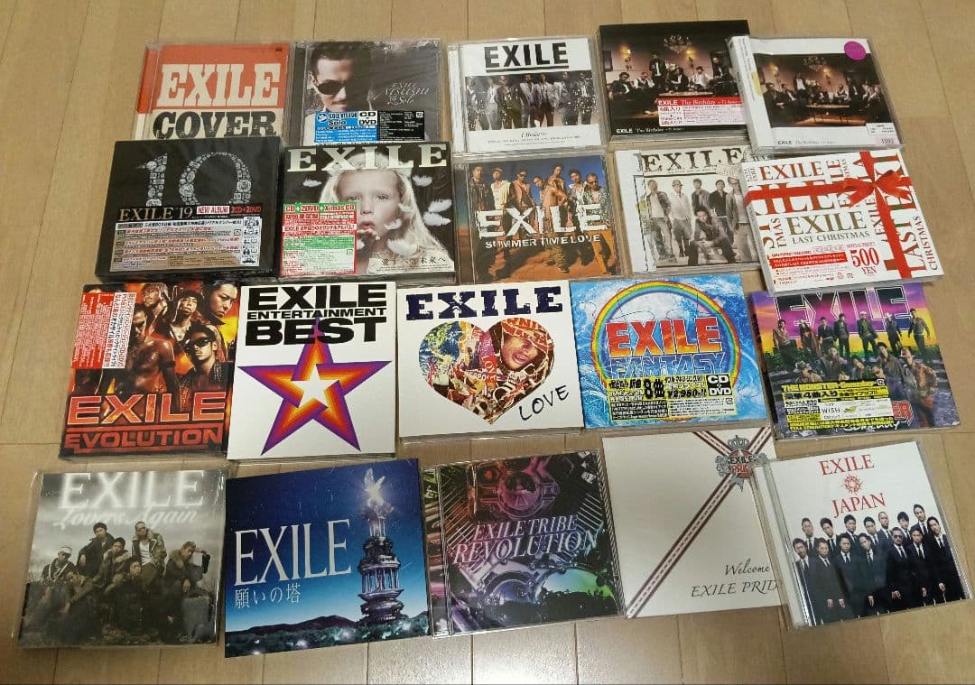 EXILE CD DVD 雑誌 グッズ セット