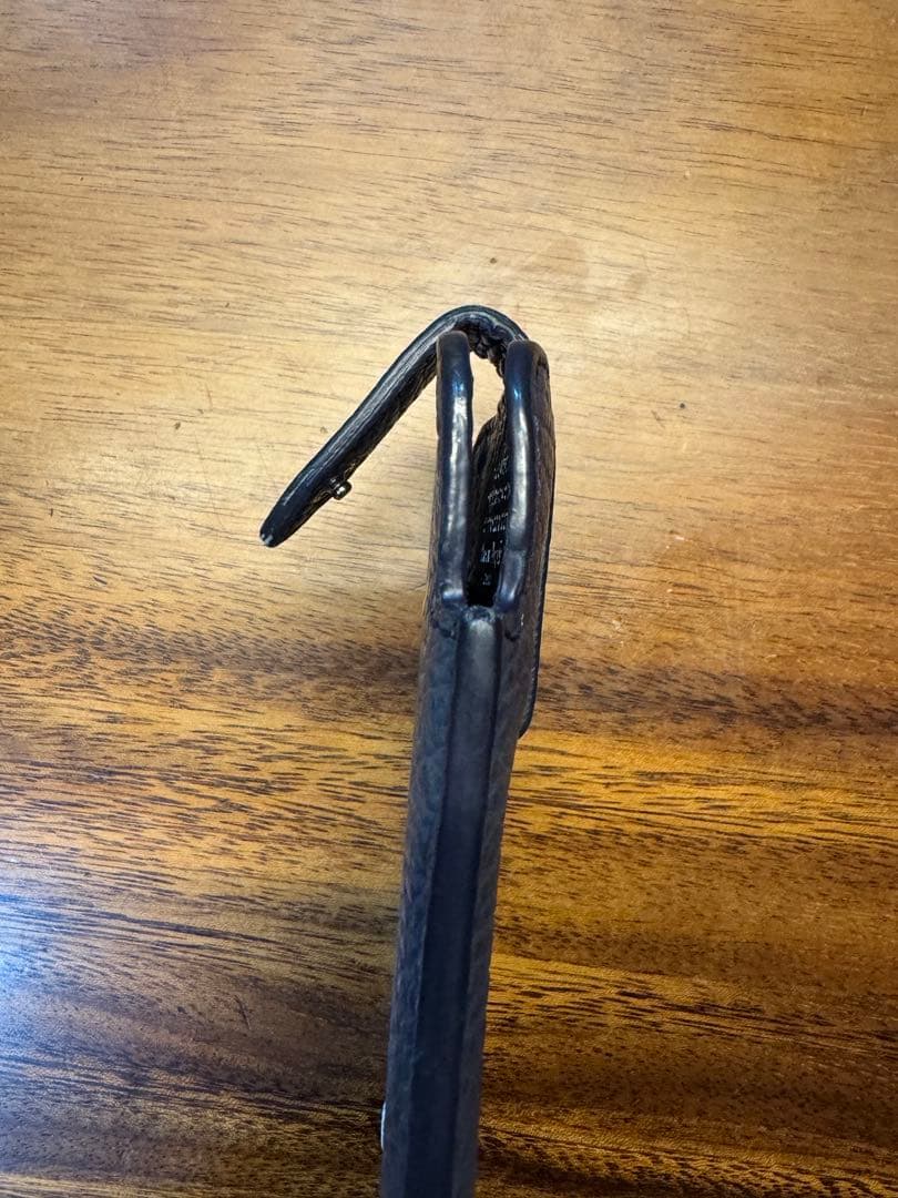 Maison Margiela レザー製 iphoneケース（紺・ネイビー）