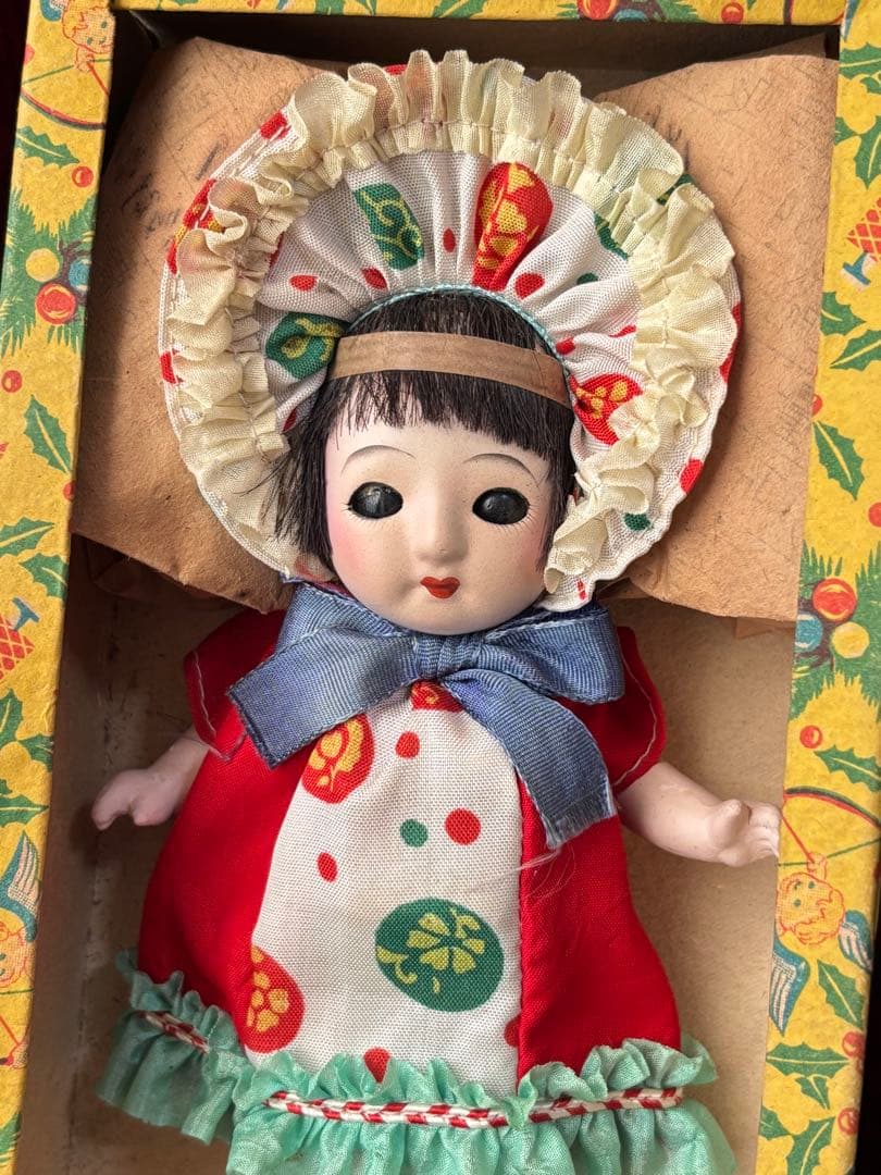 サクラビスク ビスクドール 日本人形 アンティーク 和人形 市松人形
