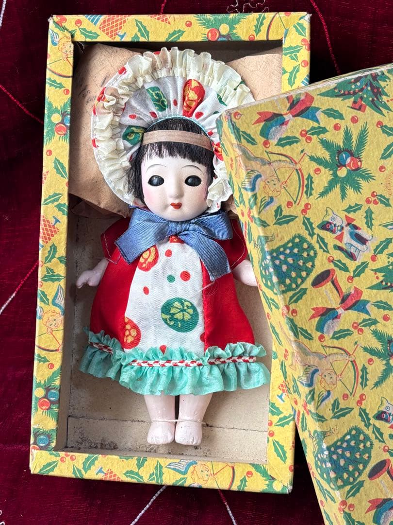 サクラビスク ビスクドール 日本人形 アンティーク 和人形 市松人形