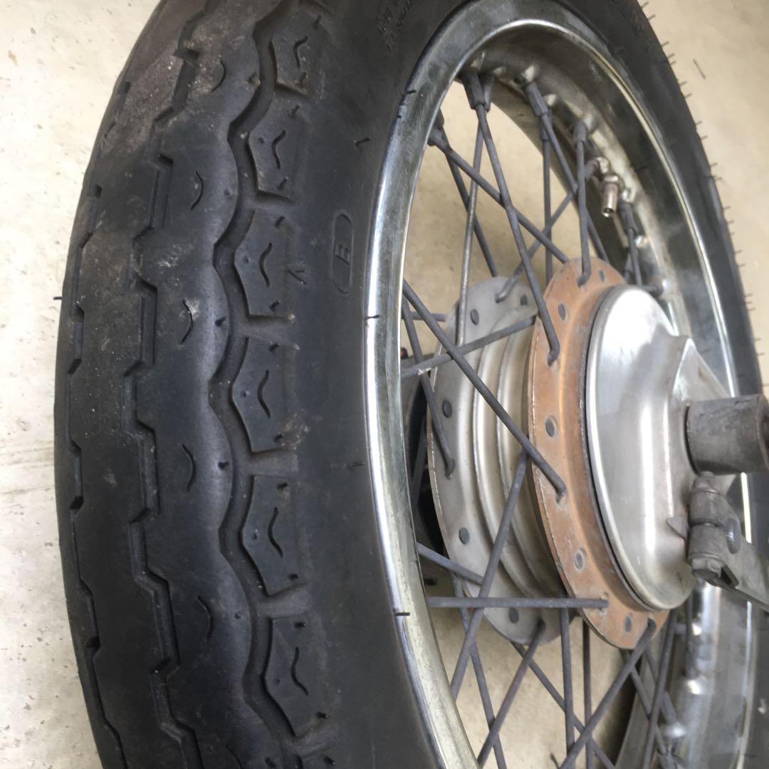 スーパーカブ110 リヤホイールセット