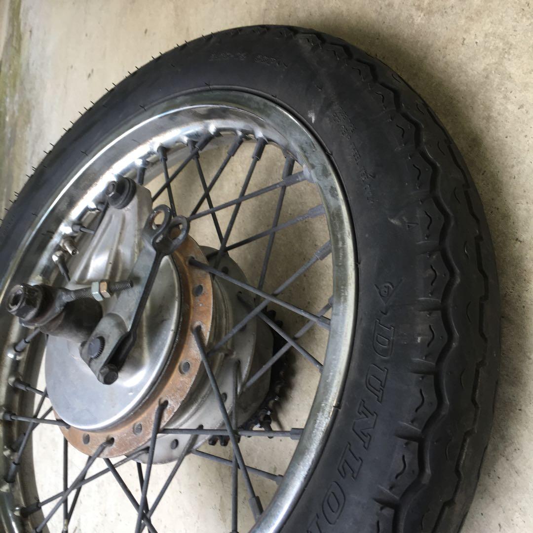 スーパーカブ110 リヤホイールセット