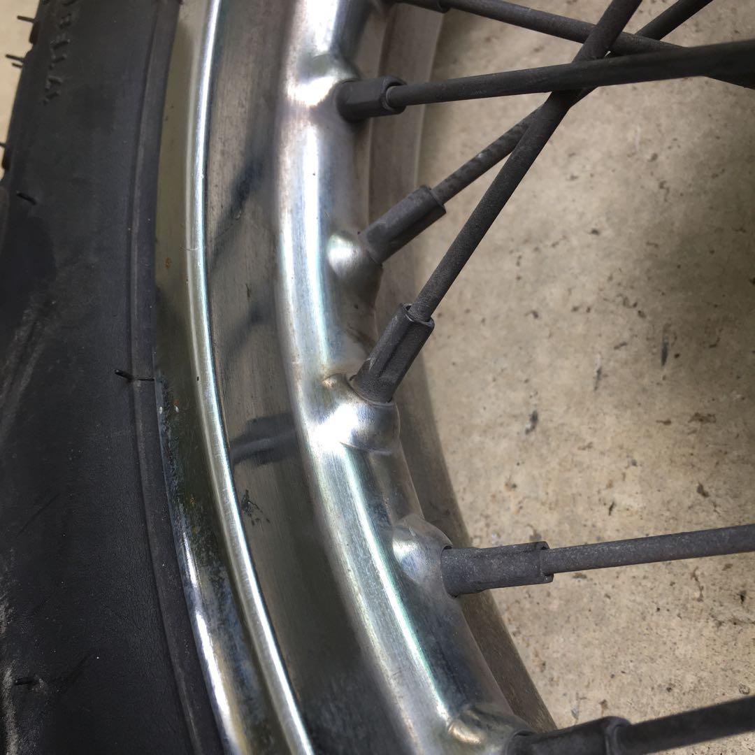 スーパーカブ110 リヤホイールセット