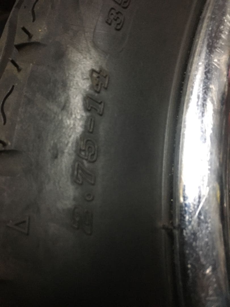 スーパーカブ110 リヤホイールセット