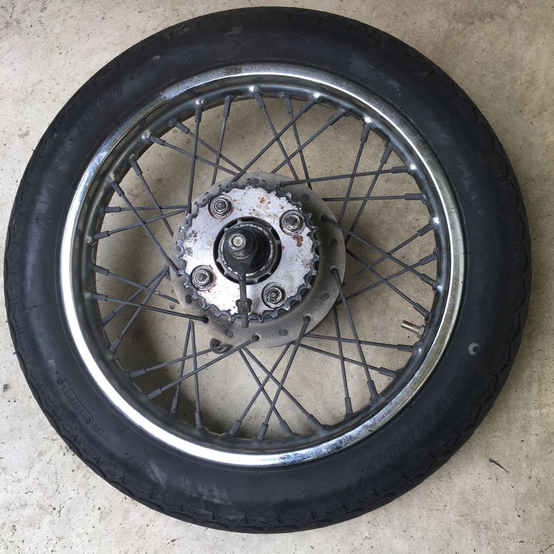 スーパーカブ110 リヤホイールセット