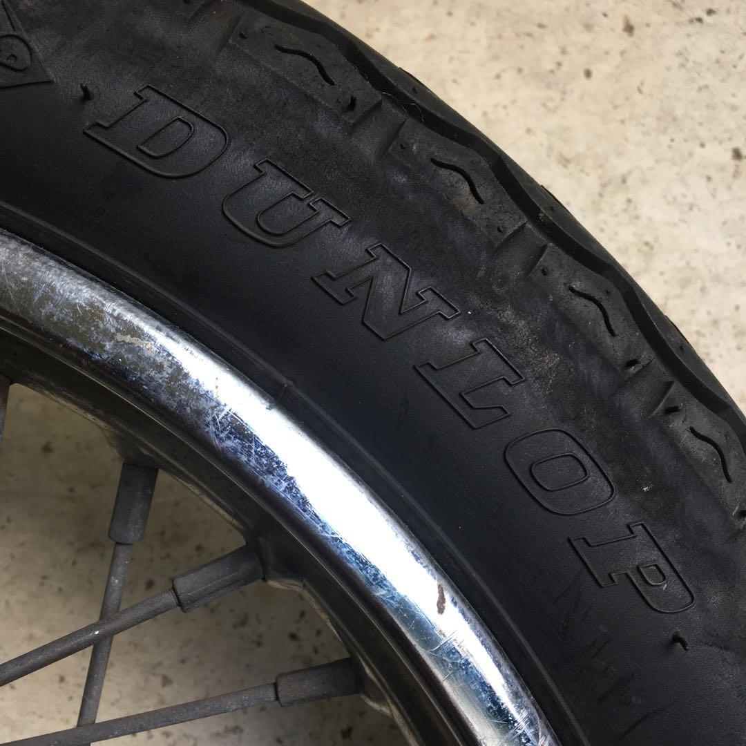 スーパーカブ110 リヤホイールセット