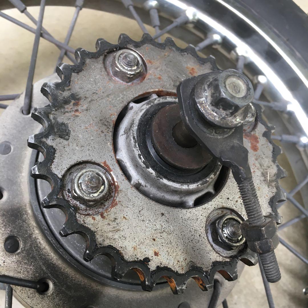 スーパーカブ110 リヤホイールセット