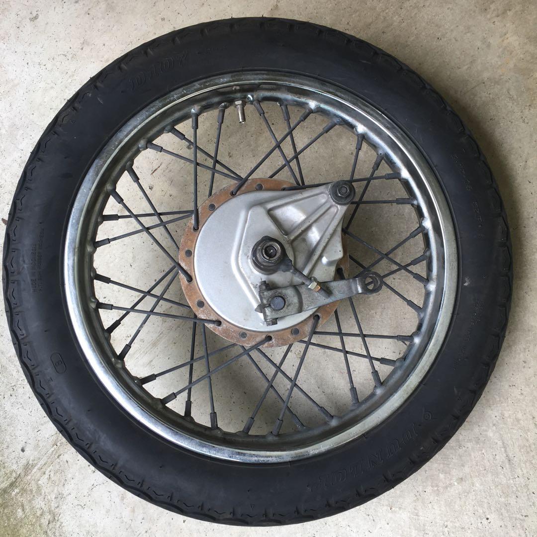 スーパーカブ110 リヤホイールセット