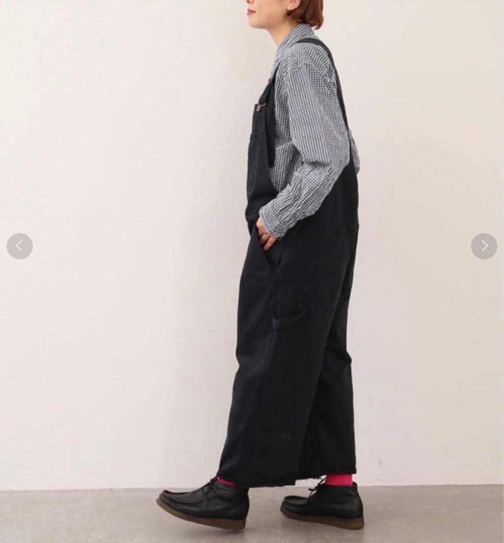 ★新品☆ ジャーナルスタンダードluxe ヴィンテージヘリンボンオーバーオール黒