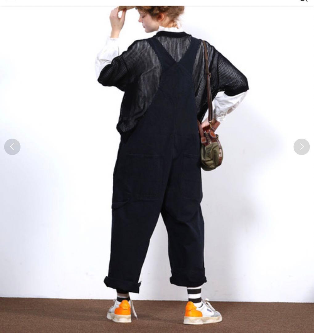 ★新品☆ ジャーナルスタンダードluxe ヴィンテージヘリンボンオーバーオール黒