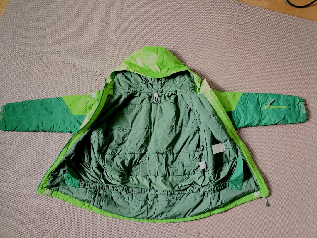 モンベル　キッズ　スキーウェア　上下セット　160