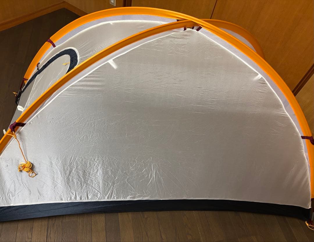 モンベル mont-bell ステラリッジテント1 純正アンダーシート付き