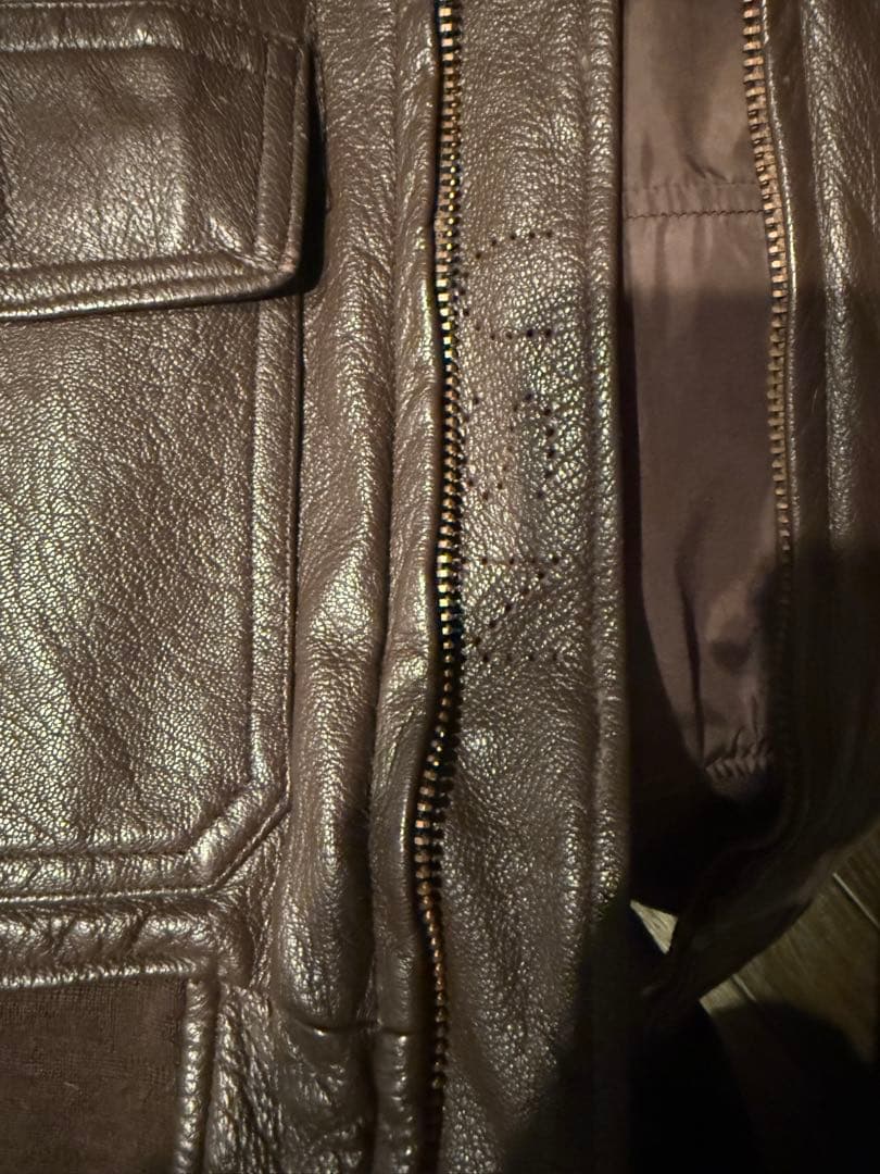 L*n様 G-1 ヴィンテージ　7823D フライト　ジャケット　レザー　USN