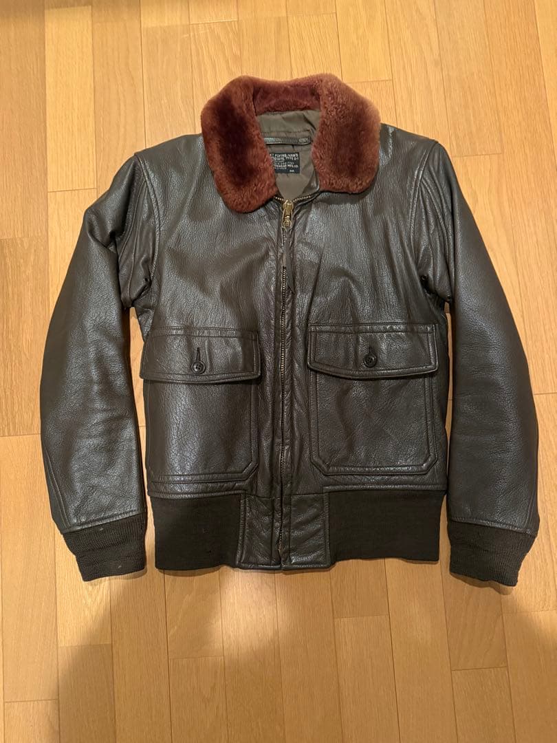 L*n様 G-1 ヴィンテージ　7823D フライト　ジャケット　レザー　USN