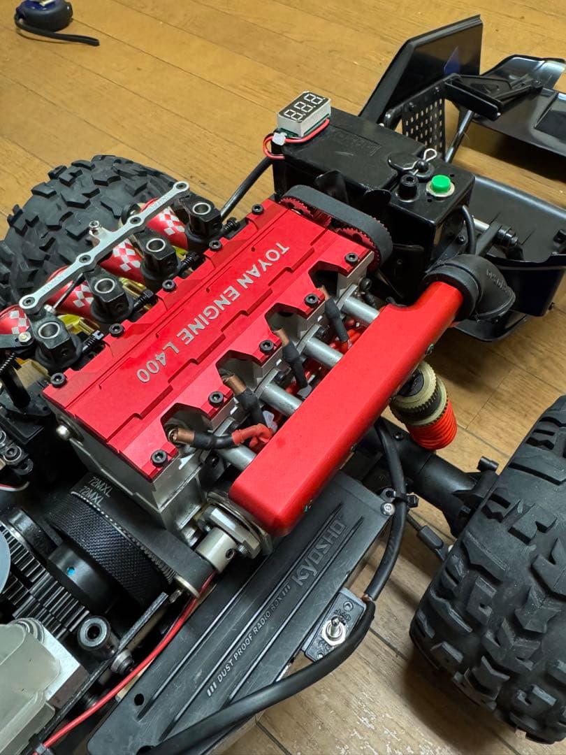 京商 Mad Force カスタム Toyan L400 エンジン ジャンク