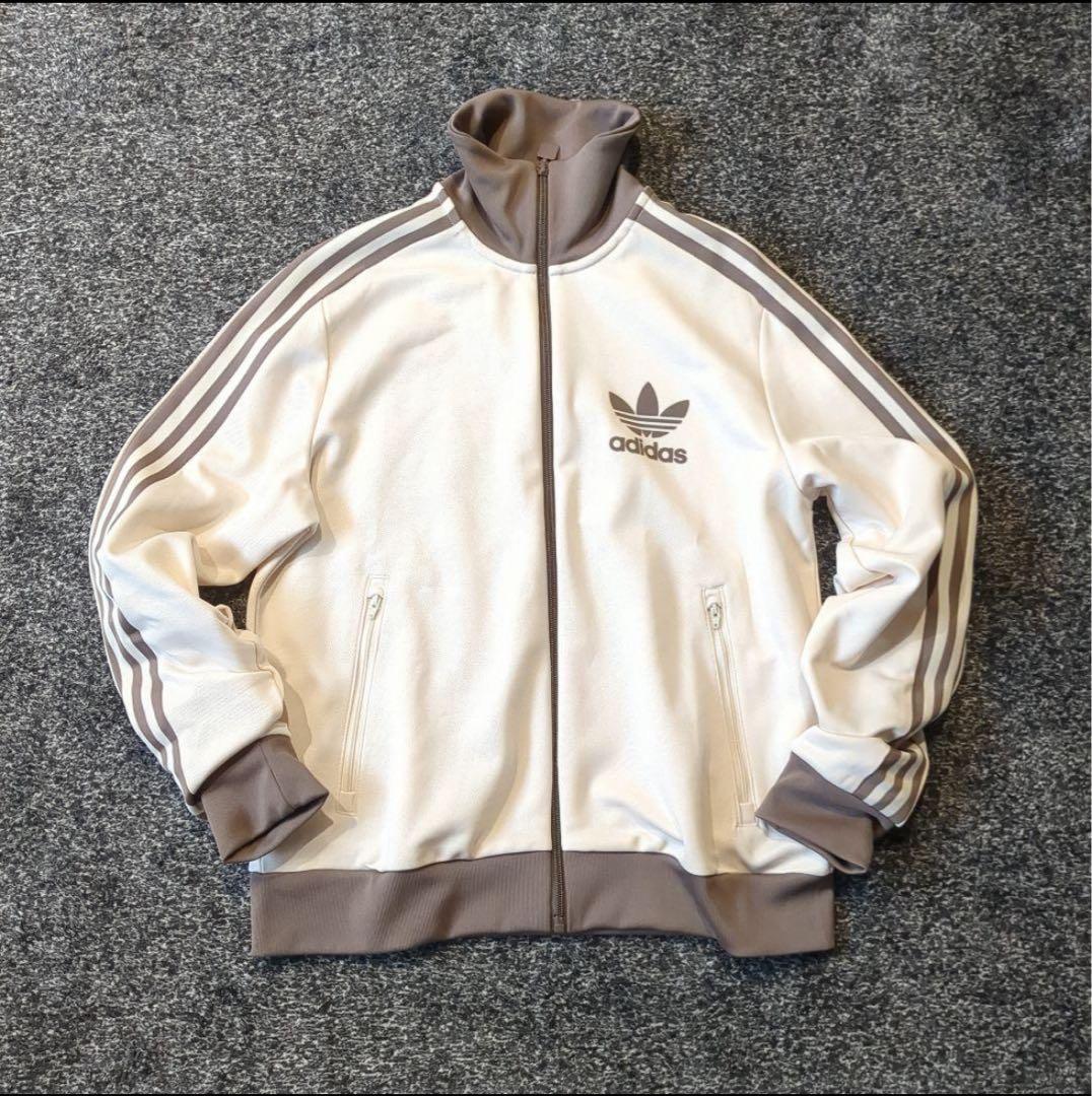 adidas トラックジャケット ベッケンバウアー ベージュ クラシックス